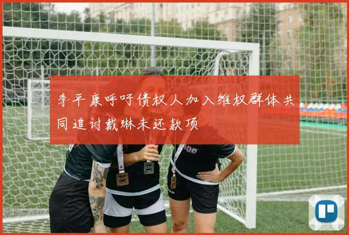 李平康呼吁债权人加入维权群体共同追讨戴琳未还款项