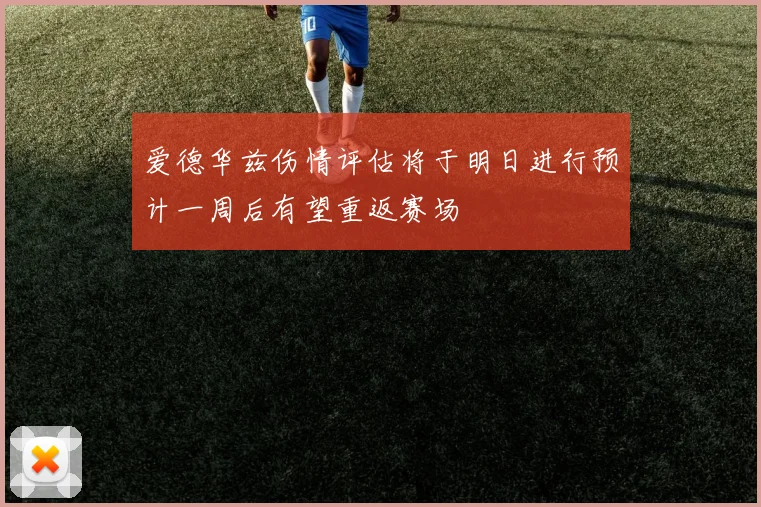 爱德华兹伤情评估将于明日进行预计一周后有望重返赛场